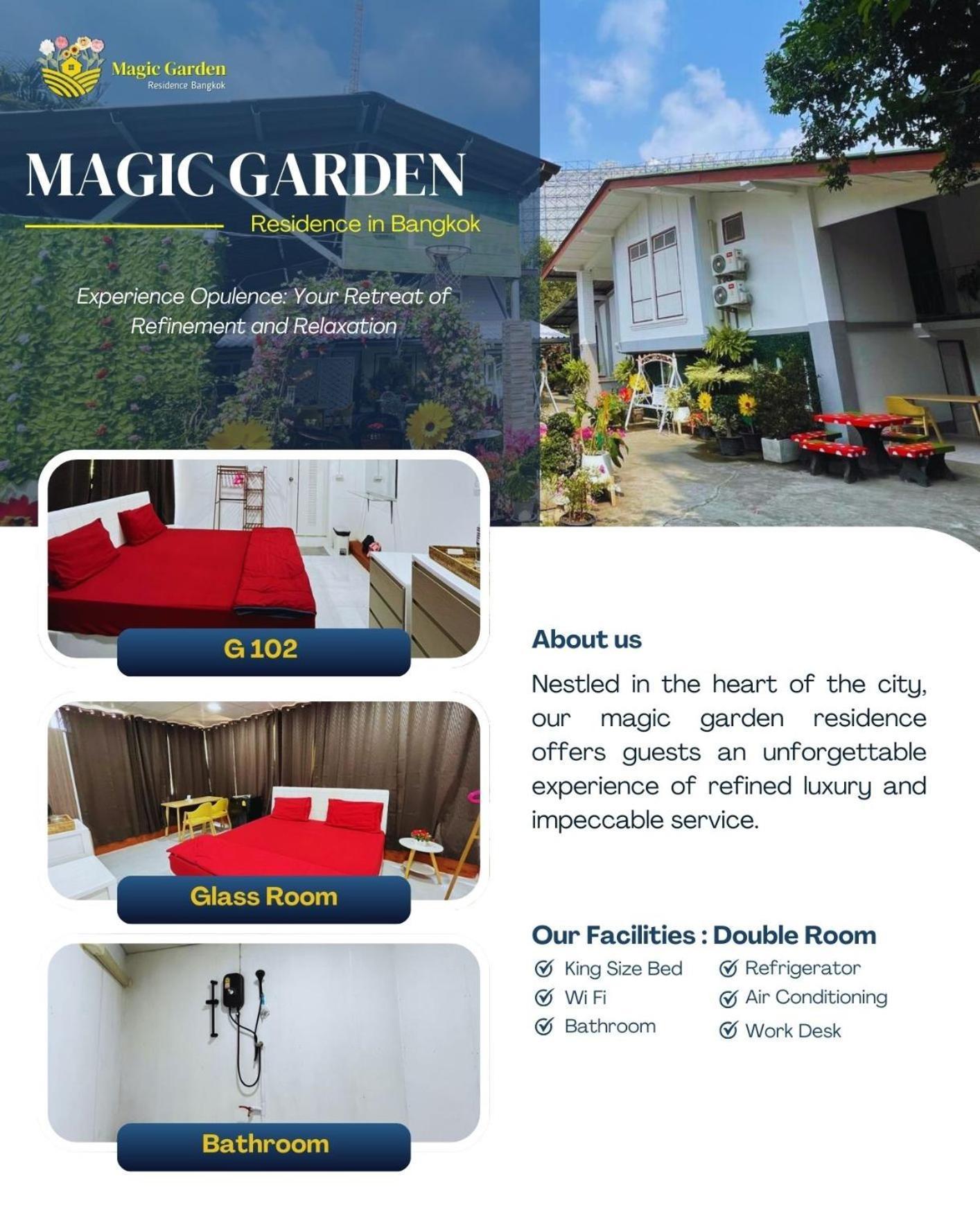 Magic Garden Residence Bangkok Luaran gambar