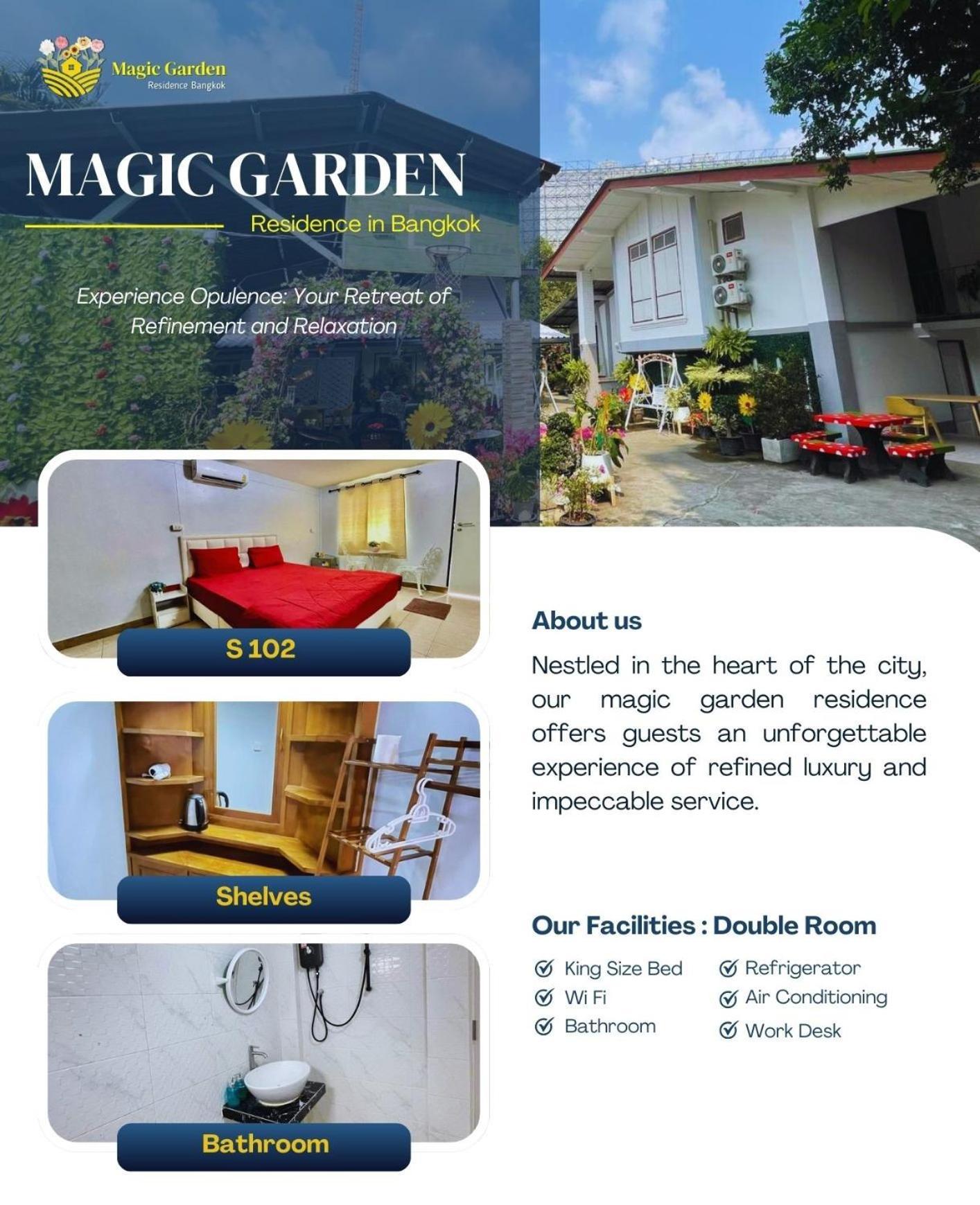 Magic Garden Residence Bangkok Luaran gambar