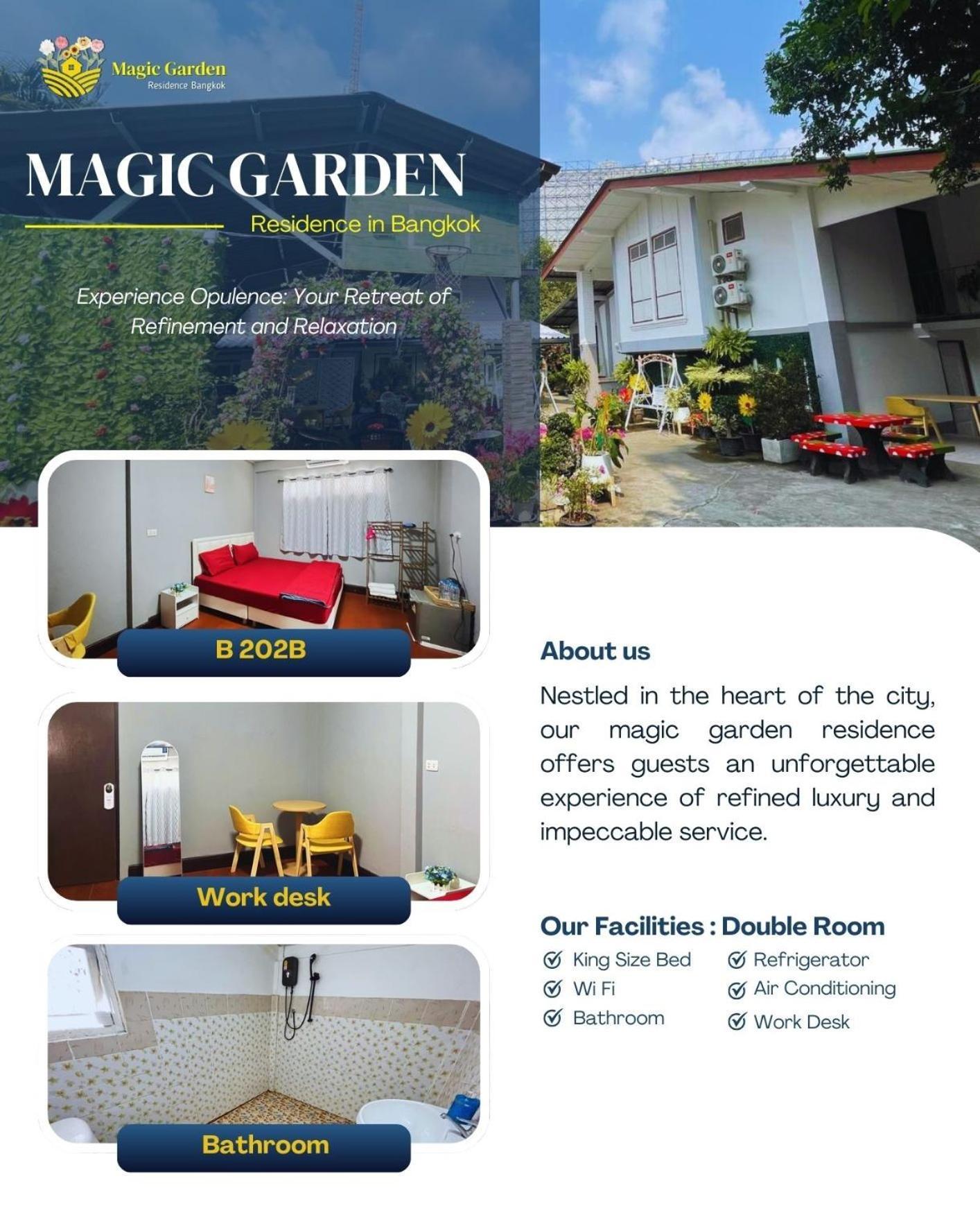 Magic Garden Residence Bangkok Luaran gambar