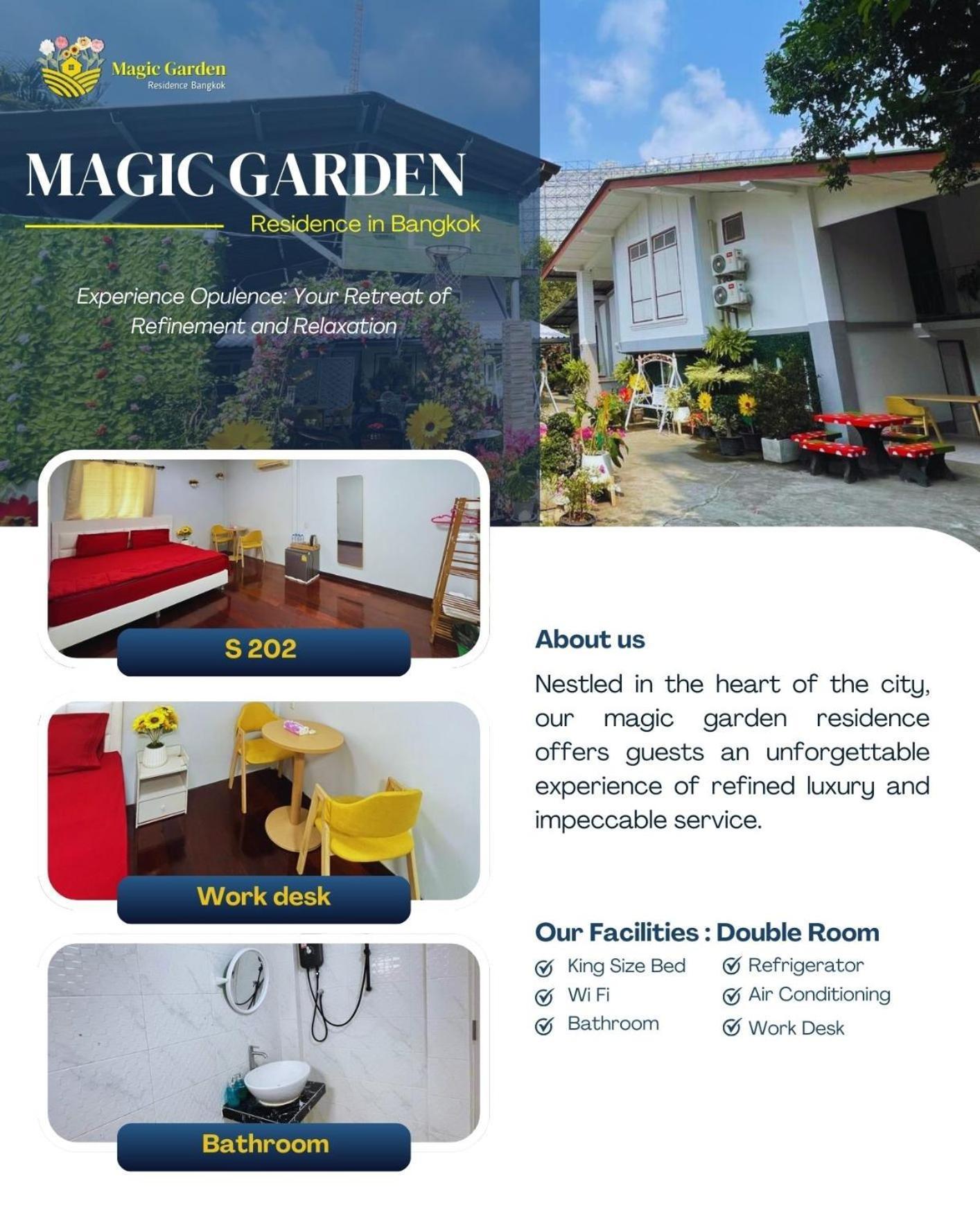 Magic Garden Residence Bangkok Luaran gambar